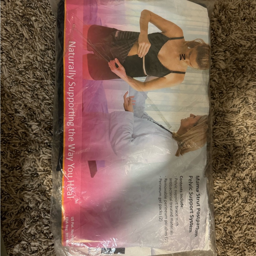 Postpartum Pelvic Support System - Black